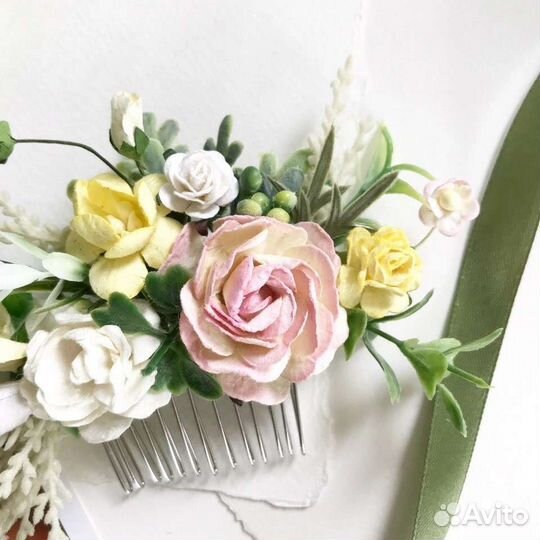 Гребешок для волос на свадьбу / фотосессию новый