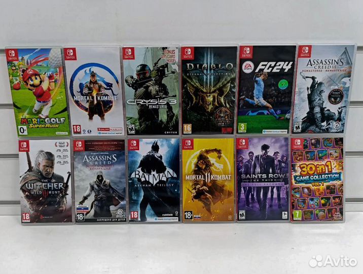 Игры для nintendo switch катриджи Mortal Kombat 1