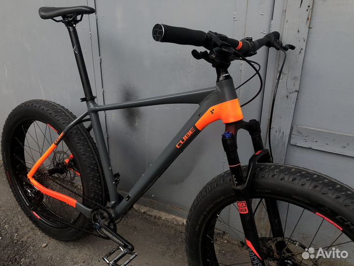 Велосипед фэтбайк Cube Nutrail 2019