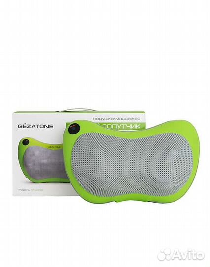 Массажная подушка с ик прогревом AMG392, Gezatone