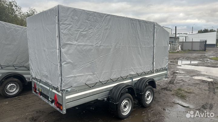 Прицеп двухосный 3,5х1,5 полный комплект