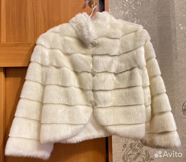 Полушубок свадебный