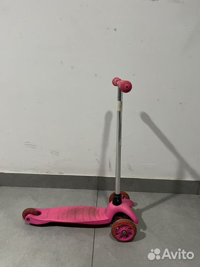 Самокат детский трехколесный бу