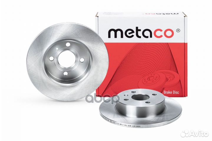 Диск тормозной задний '3060-077 metaco