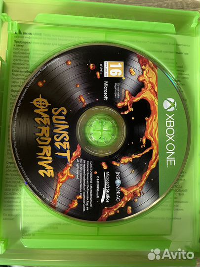 Игра Sunset overdrive на Xbox one
