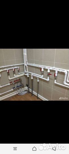 Выполняю работы по отоплению водоснабжения