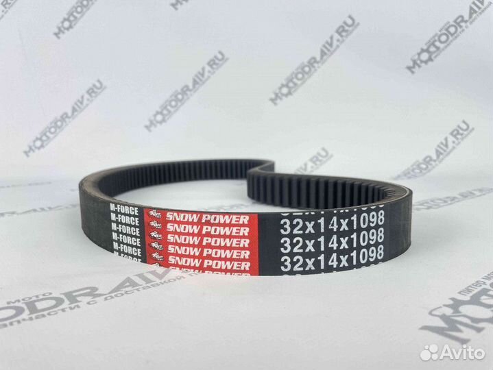 Ремень вариатора мforce 32х14х1098 Буран (лучше Op