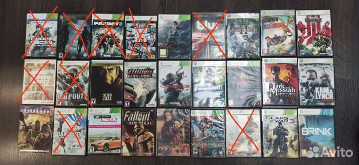 Игры на дисках для Xbox