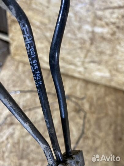 Трубка тормозная задняя Skoda Fabia 2 07-15