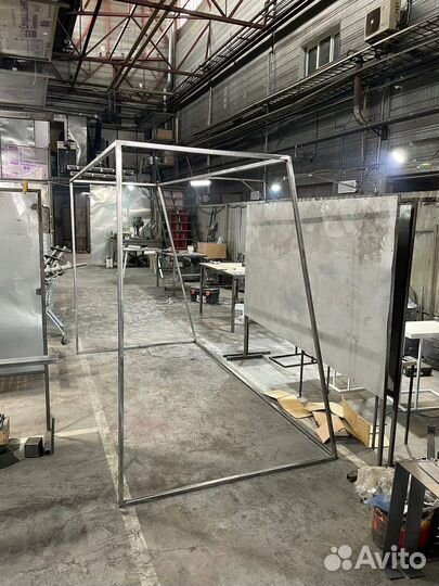 Футбольные ворота 3х2 металлические