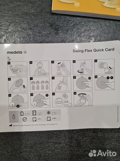 Молокоотсос medela swing электрический
