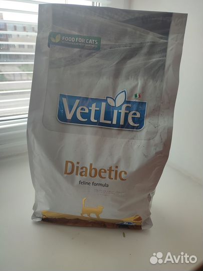 Сухой корм для кошек Farmina Vet Life Diabetic