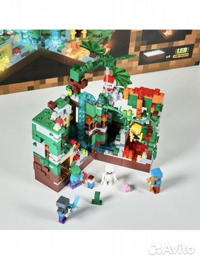 Конструктор Minecraft с подсветкой