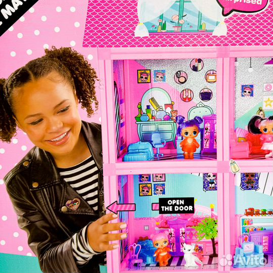 Дом для кукол LOL 85 предметов