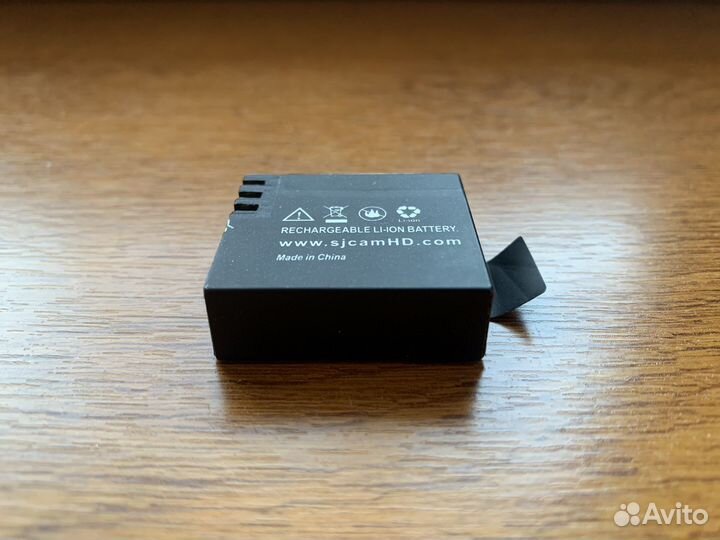 Аккумулятор sjcam емкостью 900 мАч