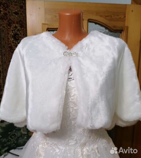 Свадебные шубки прокат