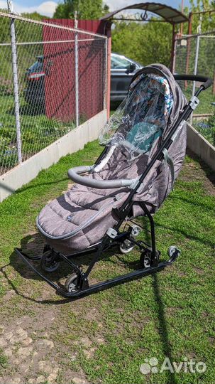 Санки коляска Nika Kids