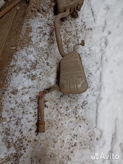 Глушитель основной для VW Passat B6 B7. passat cc