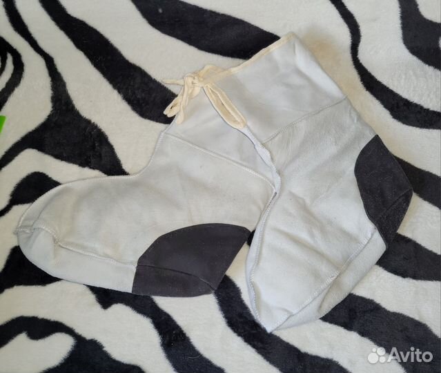 Носки меховые овчина. Новые. Размер 40-41