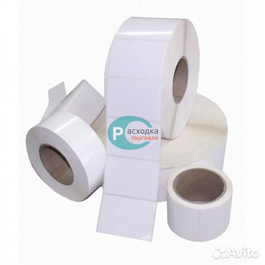 Этикетки полипропиленовые 56х98/400 пп