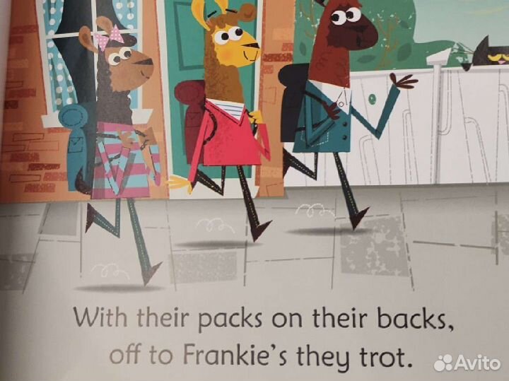 Детские книги на английском. Llamas in pyjamas