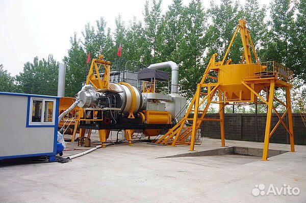 Мобильный асфальтный завод QLB-80