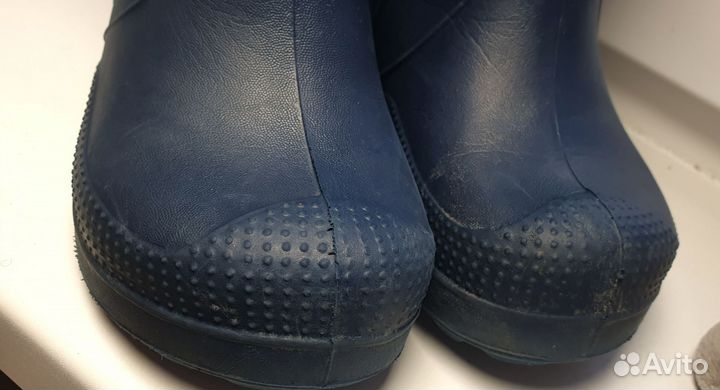 Резиновые сапоги утеплённые 22