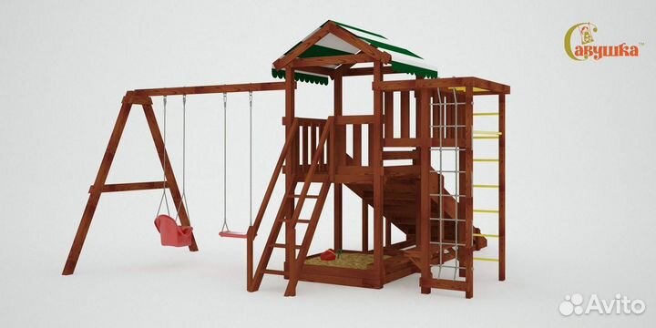 Новый детский спортивный комплекс для дачи