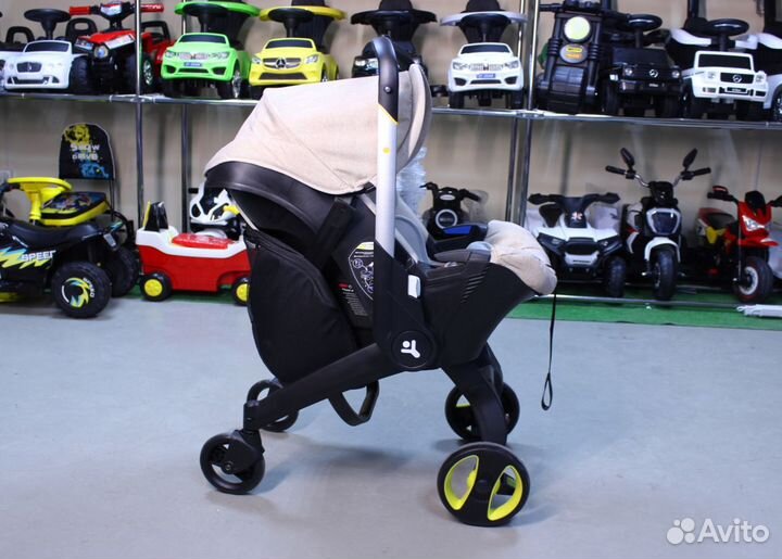 Автолюлька с колесами Foo 4 в 1 полный комплект