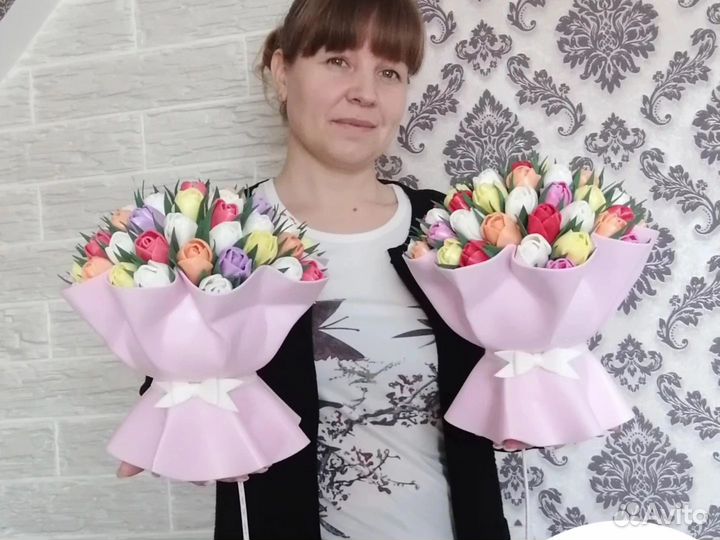 Букет цветов из изолона