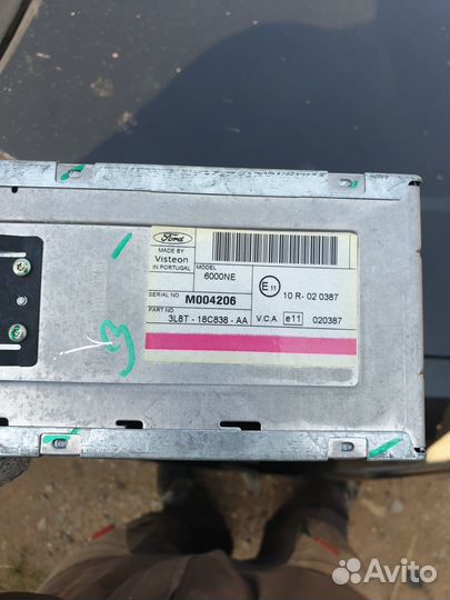 Магнитола Ford