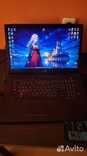 Asus ROG strix i7-8750H GTX 1070 16GB 512GB SSD