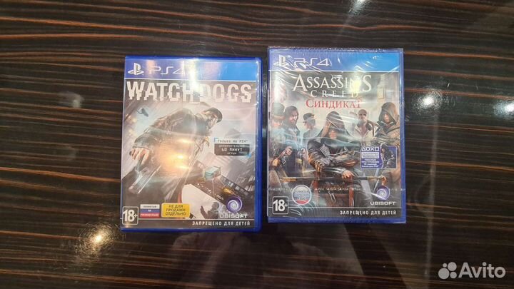 Диски на приставку ps4