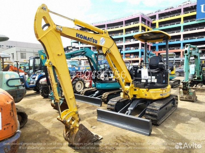 Мини-экскаватор Komatsu PC35MR-3, 2014