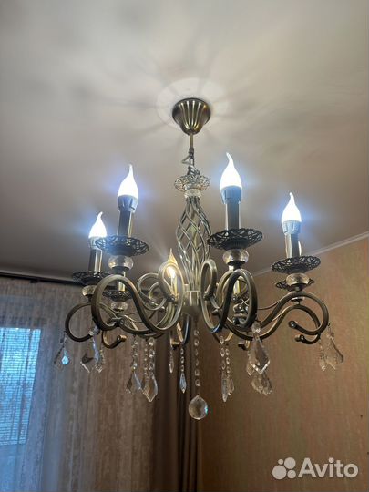Люстра хрустальная