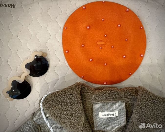 Новый берет для девочки 1-2г/ шапка весенняя