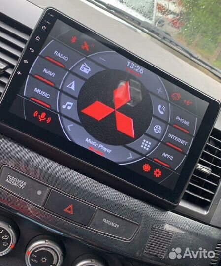 Магнитола Mitsubishi Lancer 10