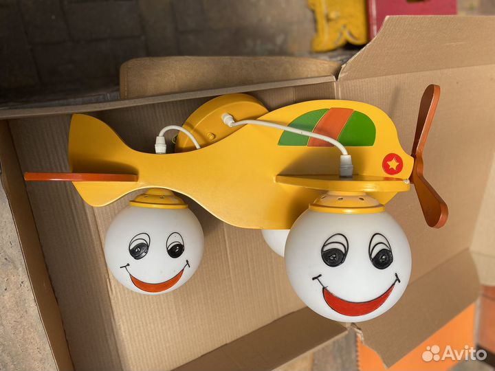 Люстра самолёт