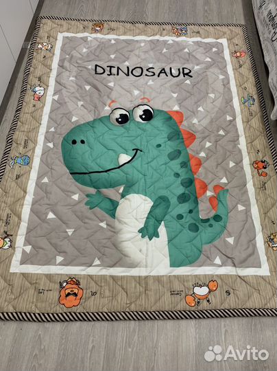 Антискользящий теплый детский коврик антивлага