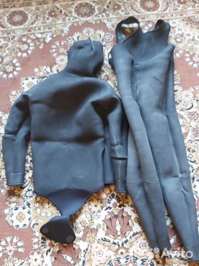 Гидрокостюм, носки, перчатки