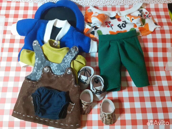 Игровая текстильная кукла