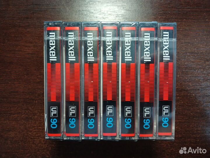 Аудиокассеты maxell UL 90. 1978 год