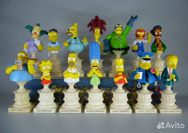 Sideshow The Simpsons Bust set не Hot toys