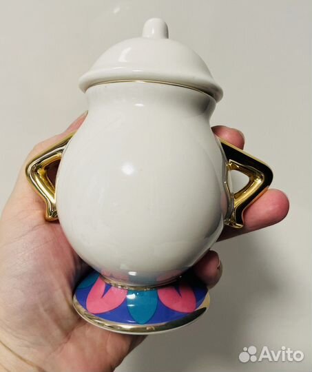 Красавица и чудовище сахарница сервиз