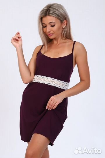 Оптом. Сорочка - бордо №Н-38565