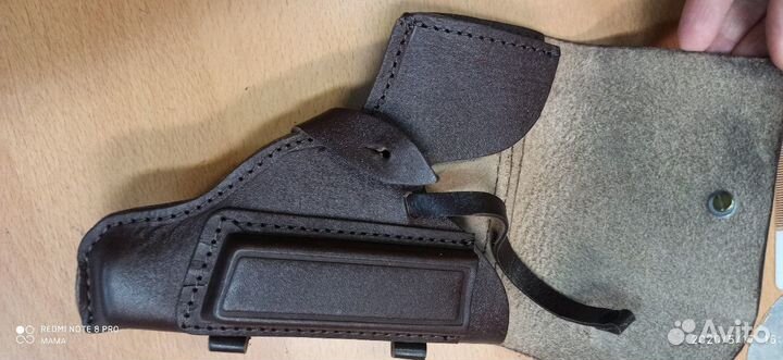 Кобура пм штатная пм коричневая кожаная