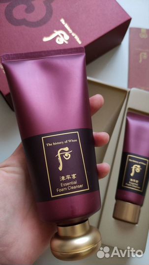 The History of Whoo Jinyulhyang Foam Cleanser