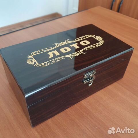 Русское Лото новое (лакированный сундук)