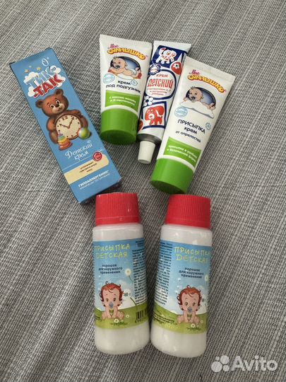 Детские крема и присыпки после срока годности