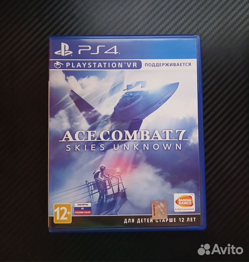 Ace Combat 7 Skies Unknown VR PS4